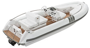 gommone a idrogetto / semirigido / con console laterale / max. 7 persone