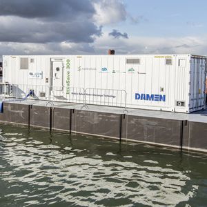 sistema di trattamento di acqua di ballast