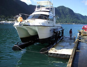 ascensore per catamarano