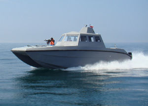 barca professionale barca militare / catamarano / entrobordo