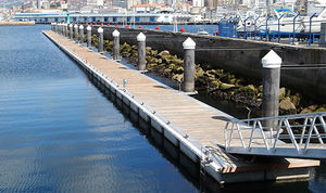 pontile galleggiante