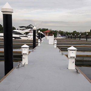 pontile galleggiante