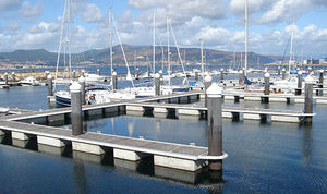 galleggiante per pontile