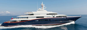 mega-yacht da crociera