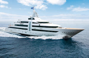 mega-yacht da crociera