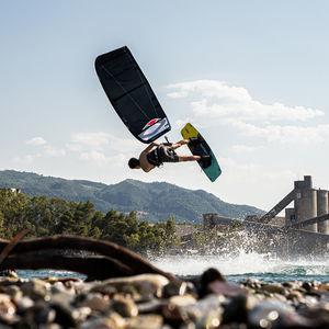 ala da kitesurf C-shape
