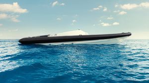 gommone entrobordo / semirigido / con console centrale / offshore