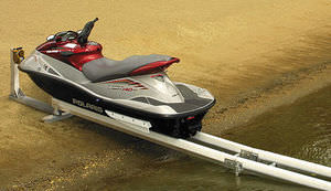 ascensore per acquascooter / sistema di binari smontabile