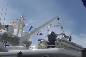 gruetta per yacht / idraulica