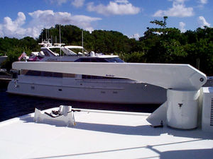 gruetta per yacht / idraulica