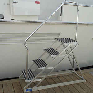scaletta per pontile / laterale / di imbarco / manuale