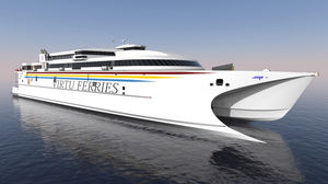 traghetto per auto catamarano