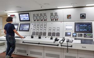 sistema di comando della propulsione