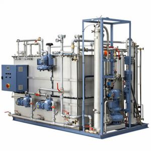 sistema di trattamento di acque reflue