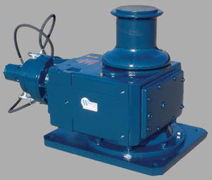 verricello per nave / elettrico / con base in acciaio inossidabile