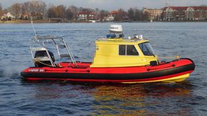 gommone fuoribordo / diesel / semirigido / con console jockey