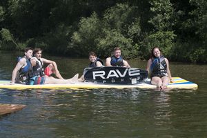 gioco acquatico materasso