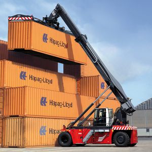 reach stacker spreader dall'alto 1