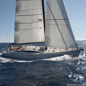 sailing-yacht da crociera / con poppa aperta / semi-custom