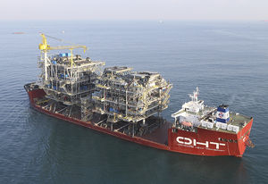 nave di supporto offshore per costruzione