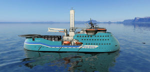 nave di supporto offshore per parco eolico 1