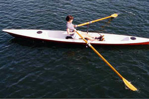 barca da canottaggio da escursione / skiff