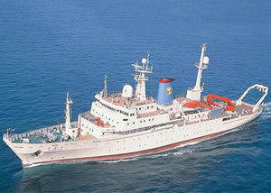 nave per ricerca oceanografica