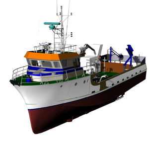 nave da pesca professionale tonniera