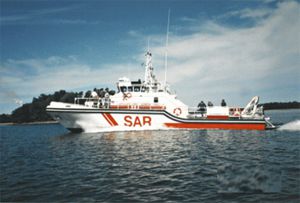 barca professionale nave di ricerca e salvataggio