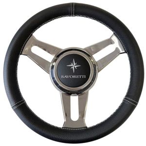 volante per barca a motore rivestimento in cuoio