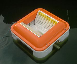 skimmer per idrocarburi a disco
