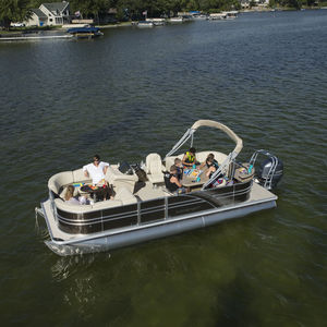 pontoon boat fuoribordo