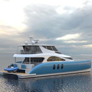 motor-yacht catamarano a motore