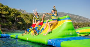 gioco acquatico rampa