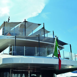 palo per tendalino per yacht