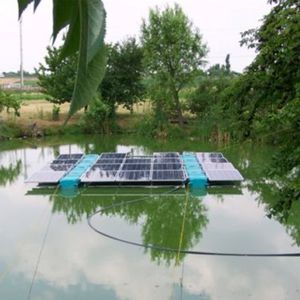 piattaforma per fattoria solare fotovoltaica / galleggiante / modulare