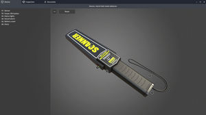 simulatore di metal detector portatile 1