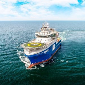 nave di supporto offshore per parco eolico