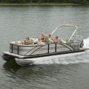 pontoon boat fuoribordo