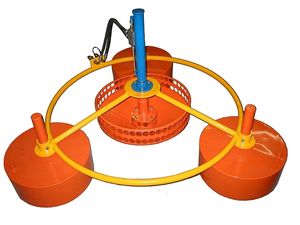 skimmer per idrocarburi a stramazzo