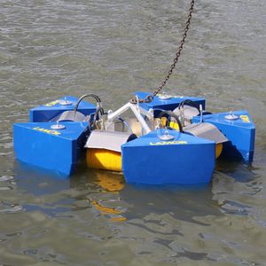 skimmer per idrocarburi a stramazzo