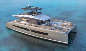 motor-yacht catamarano a motore / da crociera / con fly / con 4 cabine
