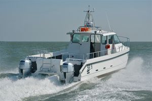 barca da pesca e diporto catamarano 1