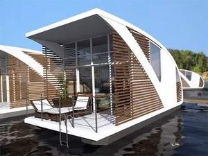 barca a motore house-boat catamarano