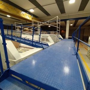 passerella per cantiere navale