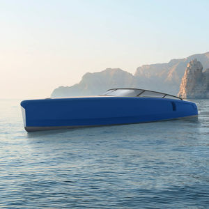 cabin-cruiser con scafo planante