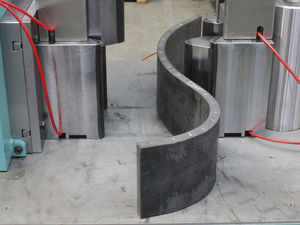 curvatrice per cantiere navale