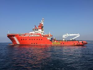 nave di salvataggio (SAR) anti-inquinamento