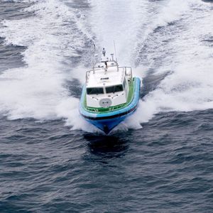 barca professionale patrol boat / fuoribordo / gommone semirigido