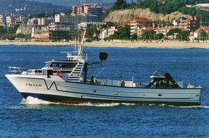 barca da pesca professionale